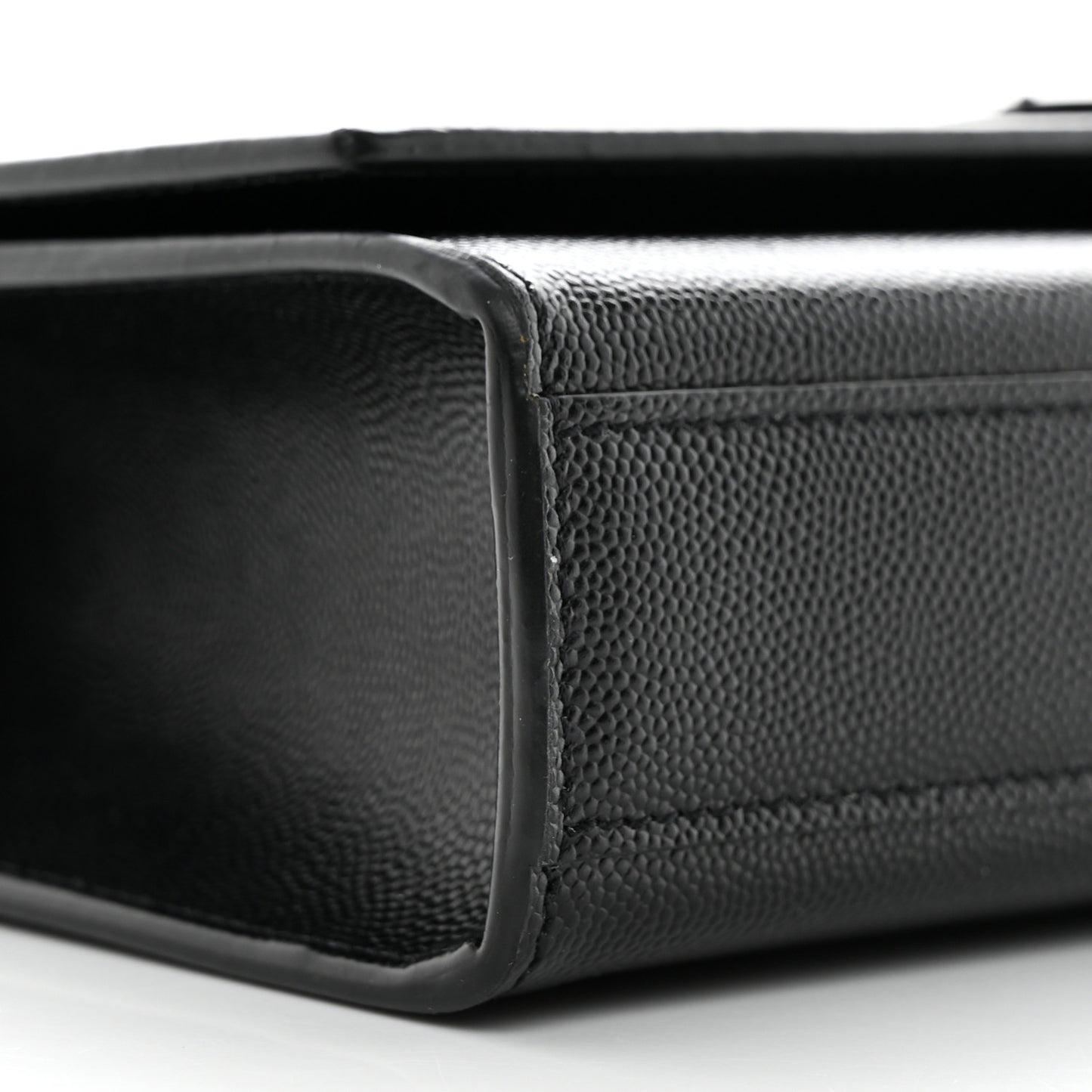 Grain De Poudre Medium Classic Monogram Monochrome Kate Satchel Black