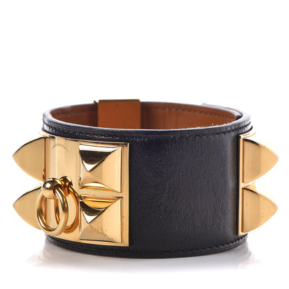 Hermes Box Collier De Chien CDC Bracelet L Black 1 of 7
