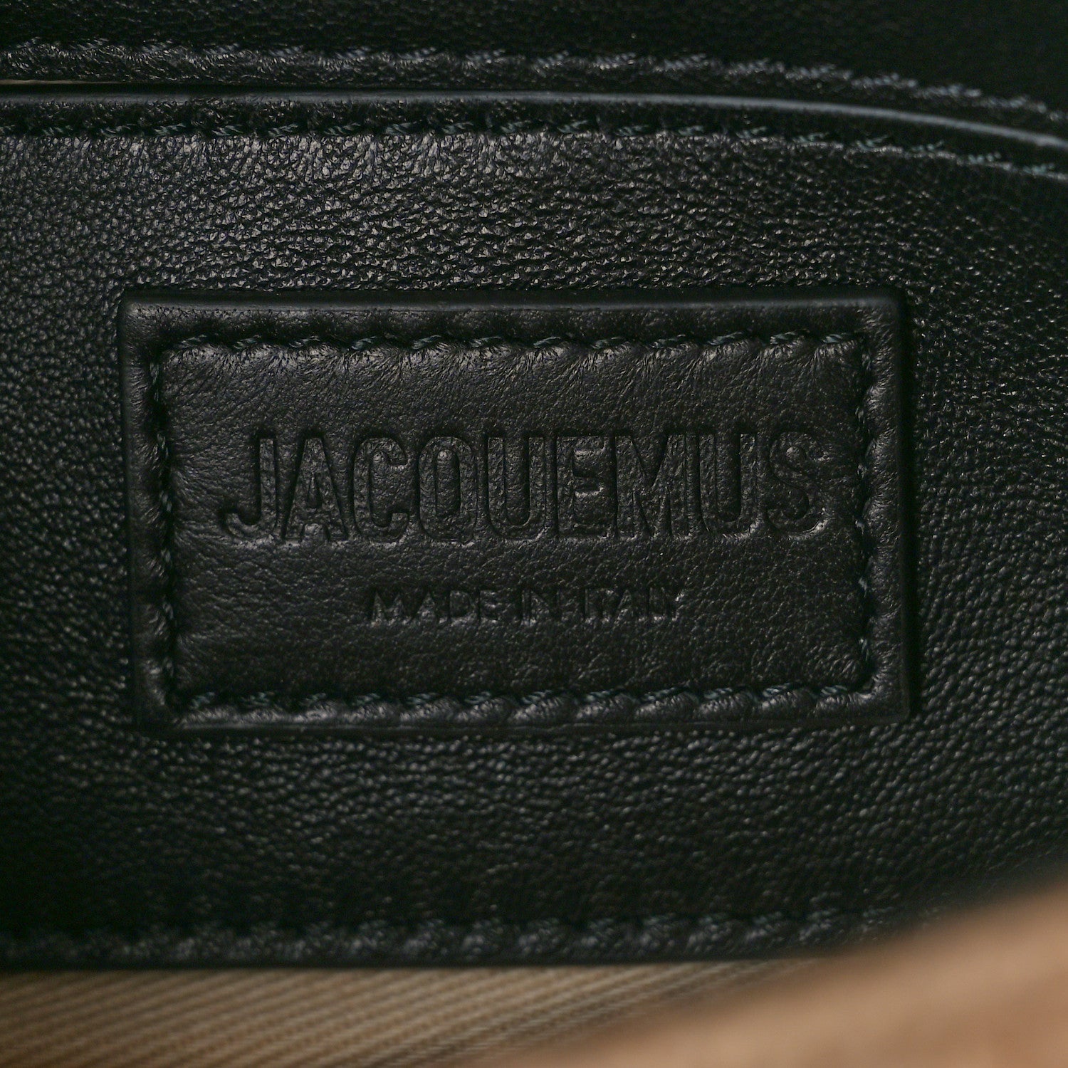 Jacquemus Raffia Effect Le Petit Bambimou Black 7 of 10