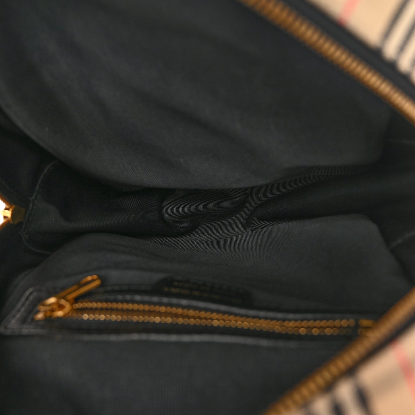 Smooth Calfskin 1983 Knight Check Link Backpack Black