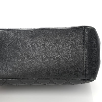 Chanel Caviar Quilted Grand Shopping Tote GST Black 18 of 19
