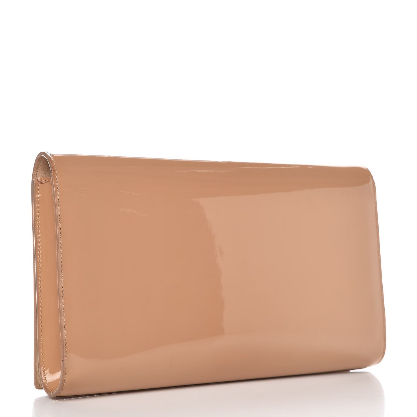 Patent Calfskin Monogram Large Belle De Jour Clutch Chair