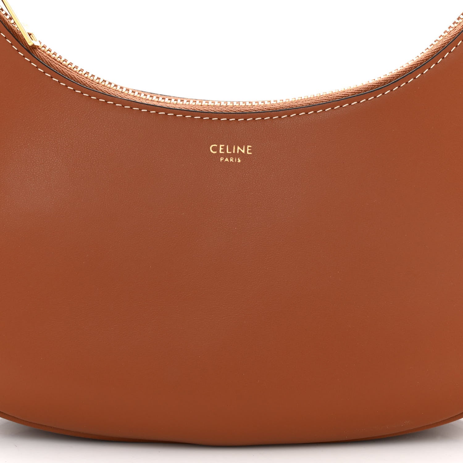 Celine Smooth Calfskin Medium Strap Ava Shoulder Bag Tan 8 of 10