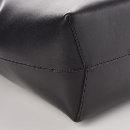 Mansur Gavriel Calfskin Mini Bucket Bag Black Royal 10 of 12