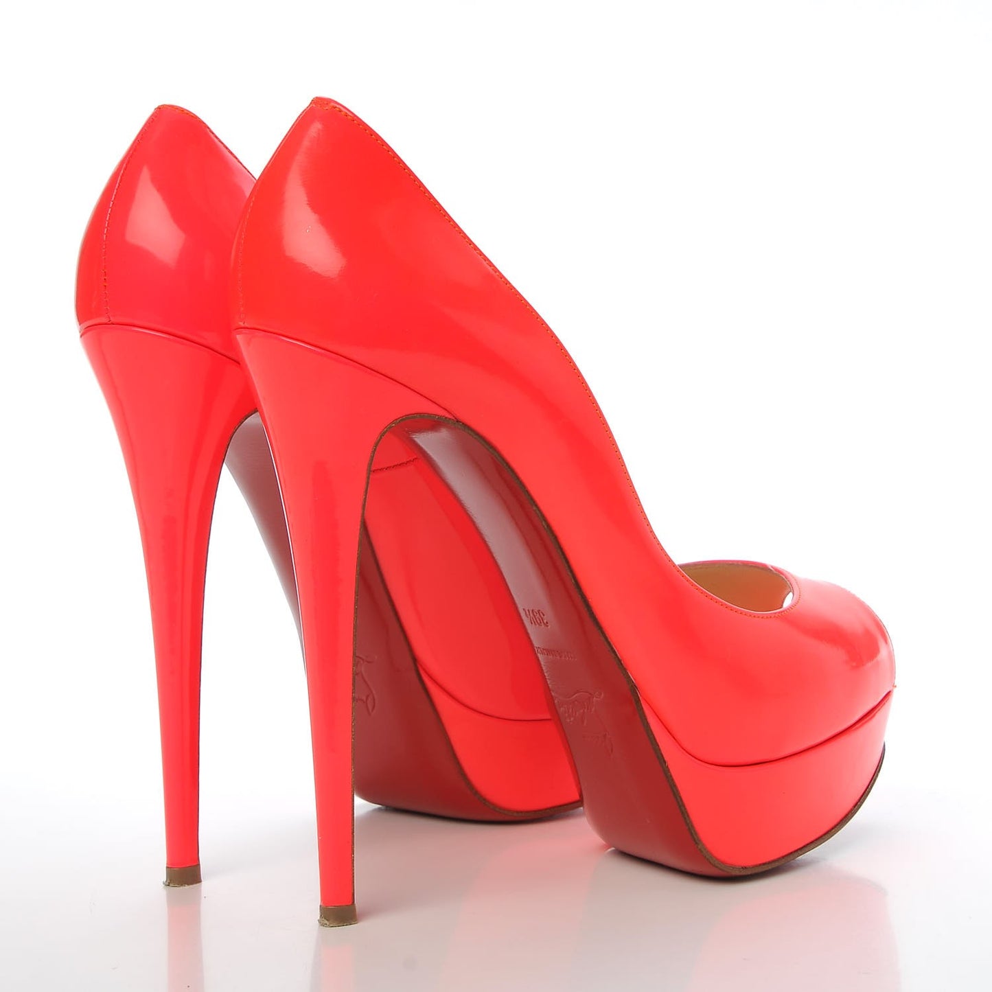 Patent Lady Peep 150 Pumps 39.5 Rose Paris