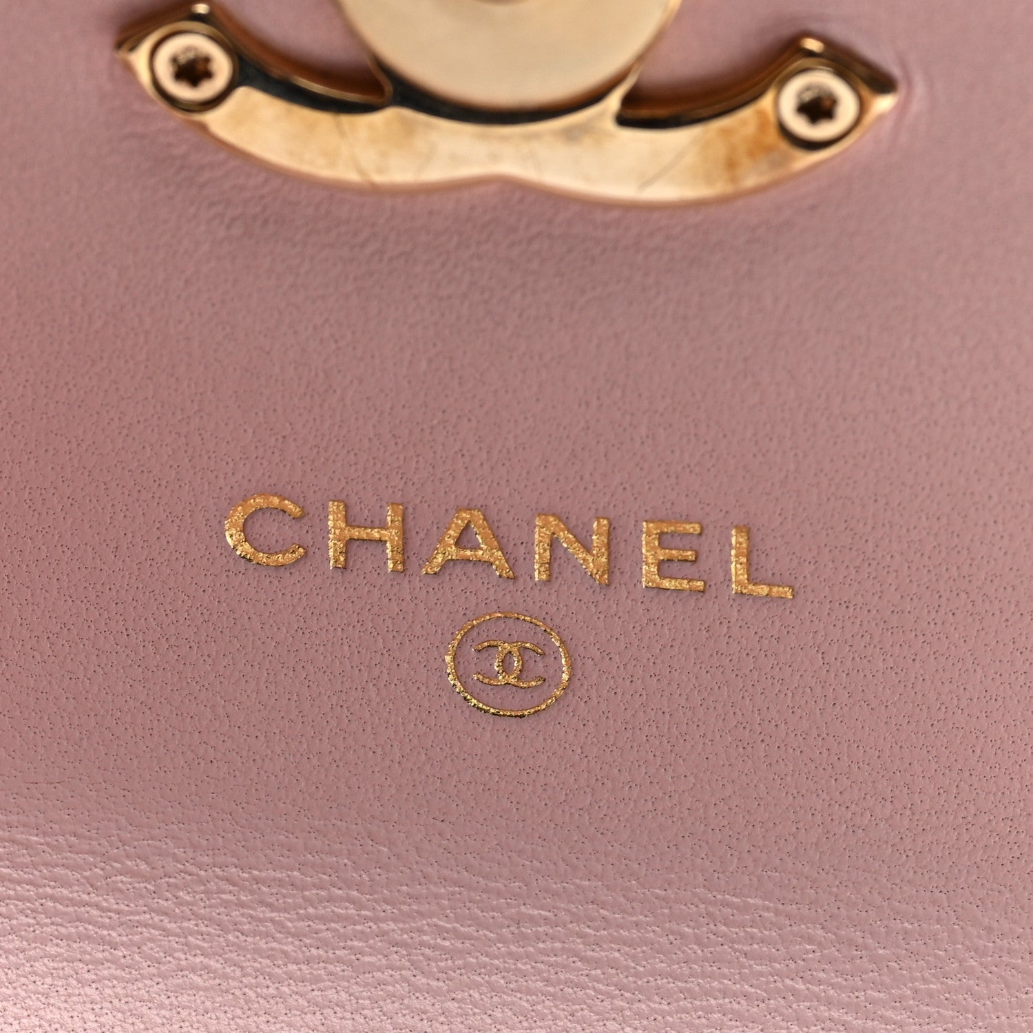 Chanel Lambskin Quilted Pick Me Up Clutch With Chain Pink 6 of 10