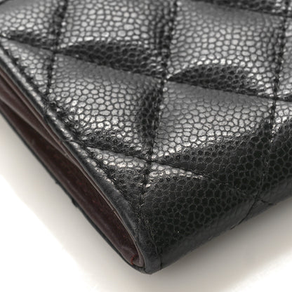 Chanel Caviar Quilted Key Holder Case Black 7 of 9