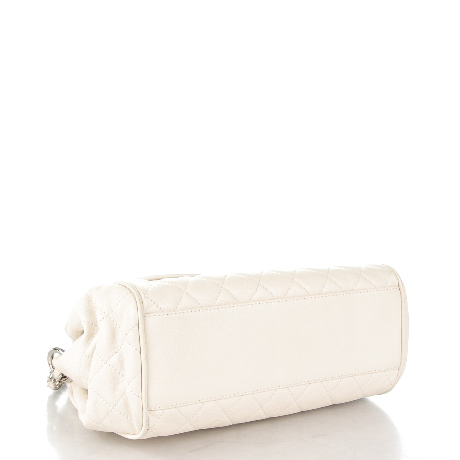 Chanel Caviar Quilted Timeless Accordion Flap White 4 of 9
