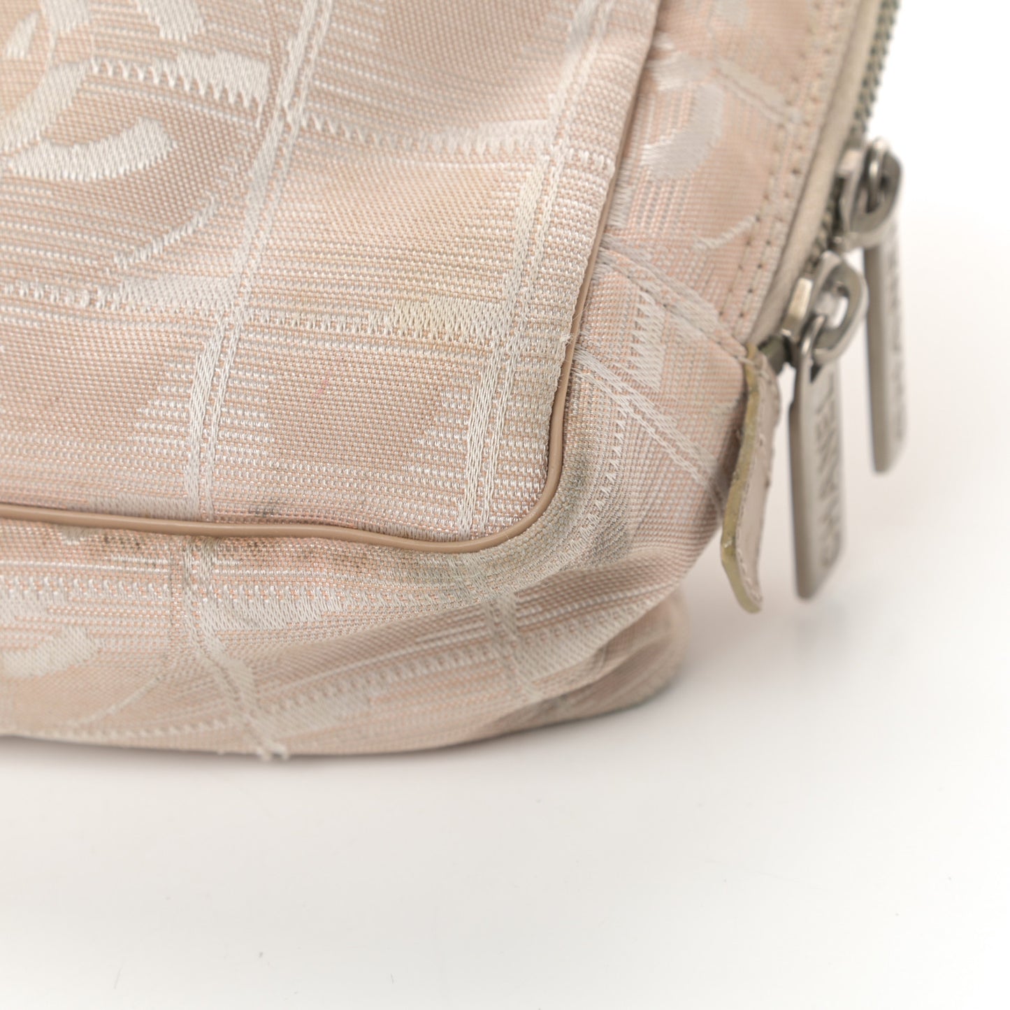 Nylon Travel Briefcase Beige