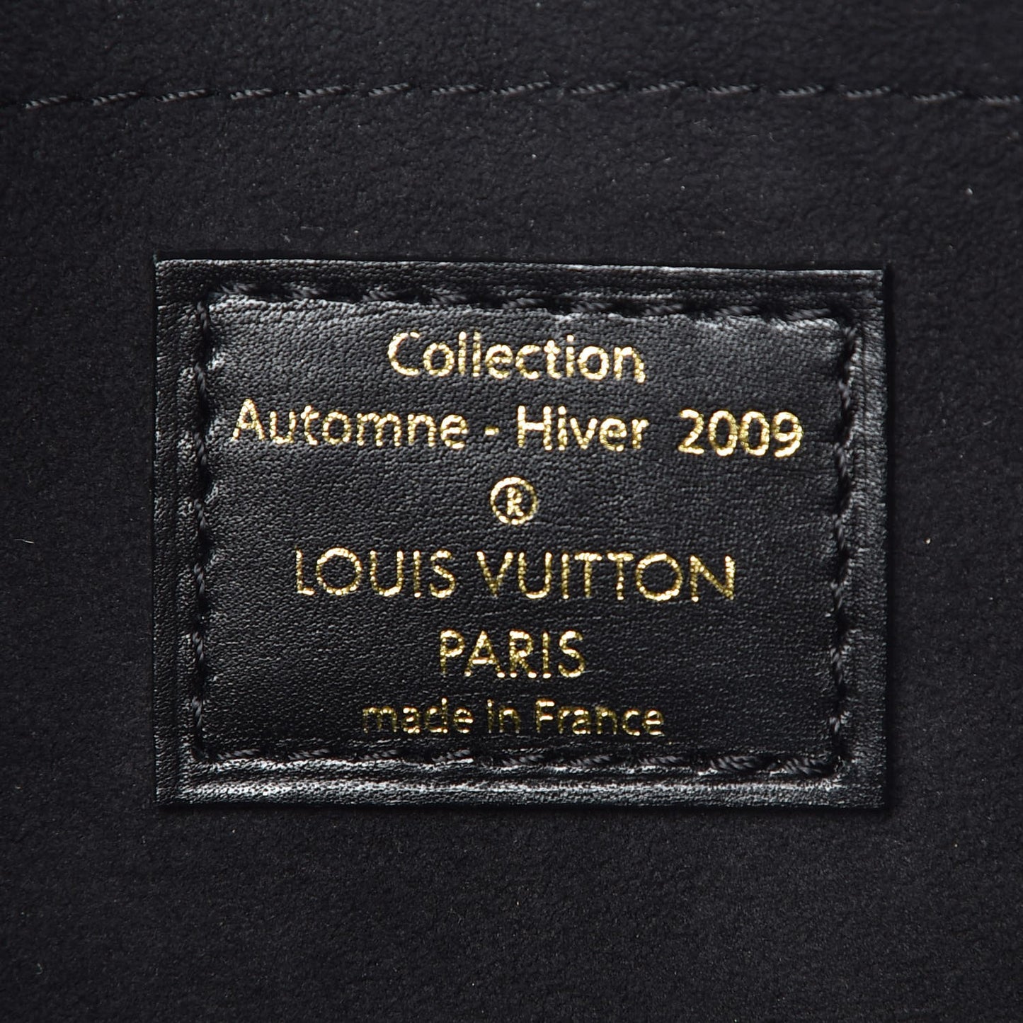 Monogram Sequins Eclipse Pochette Gold