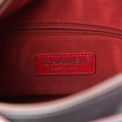 Chanel Iridescent Lambskin Calfskin Quilted Small Gabrielle Hobo Light Purple 6 of 11