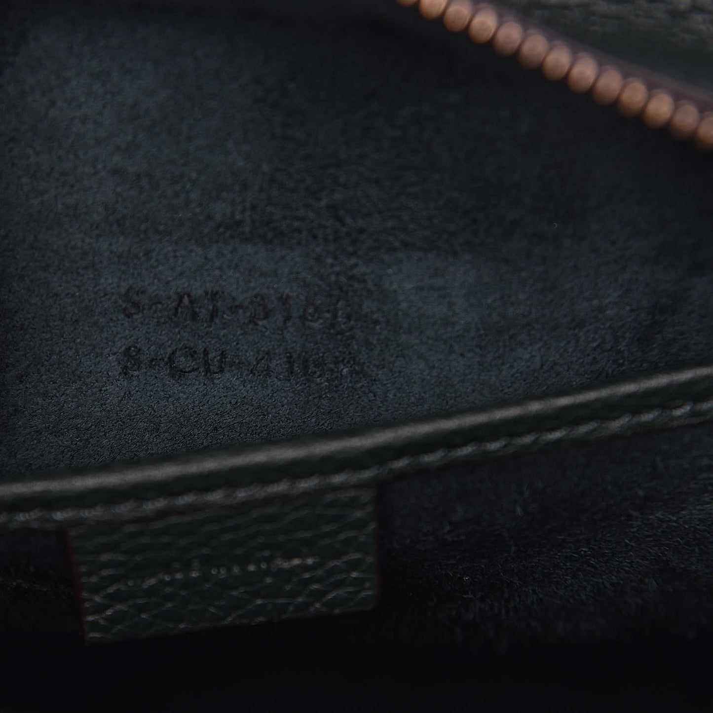 Drummed Calfskin Nano Luggage Amazone