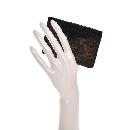Louis Vuitton Monogram Macassar Neo Porte-Cartes Card Holder 2 of 8