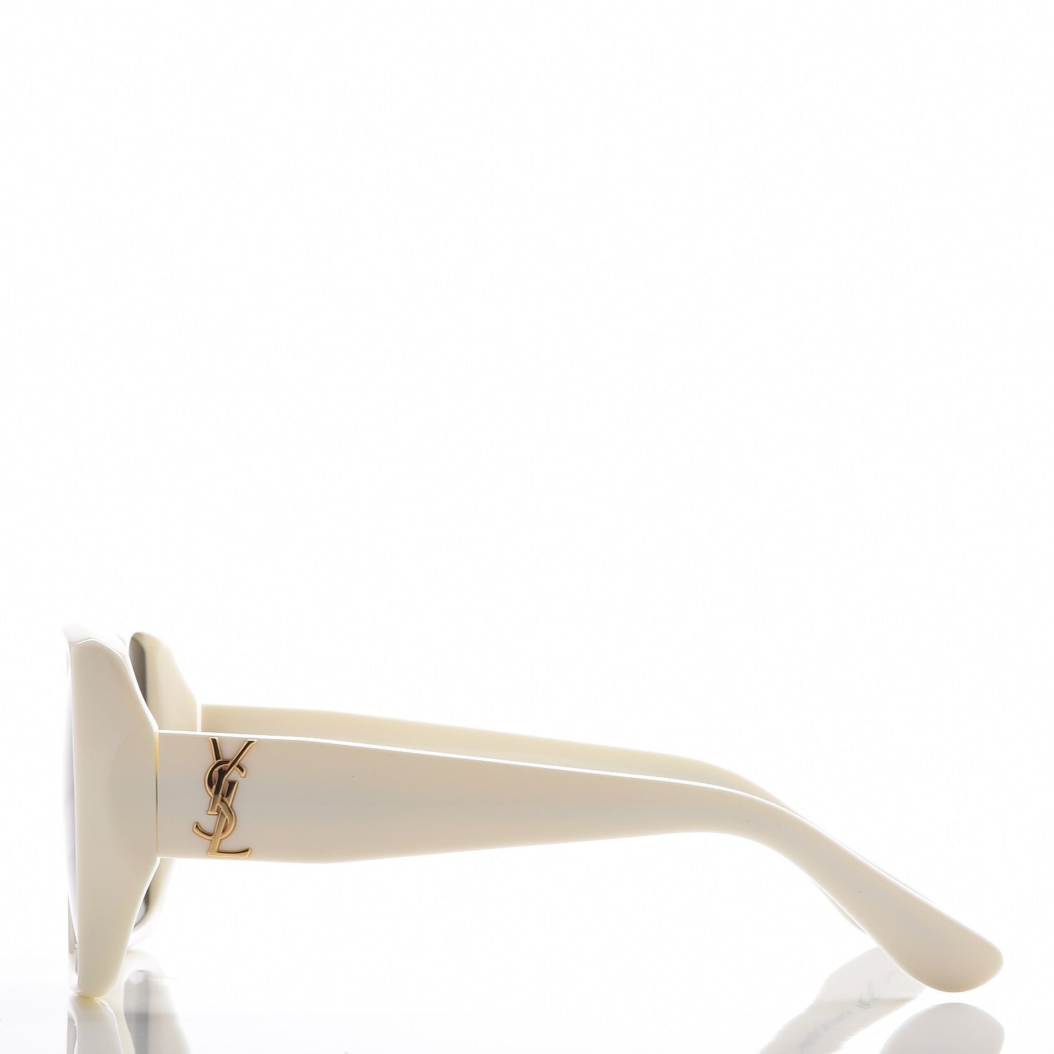 Saint Laurent SL M2 Sunglasses Ivory 3 of 8