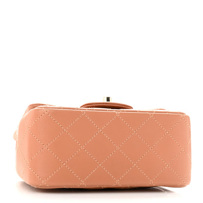 Chanel Lambskin Quilted Mini Square Flap Brown 4 of 10