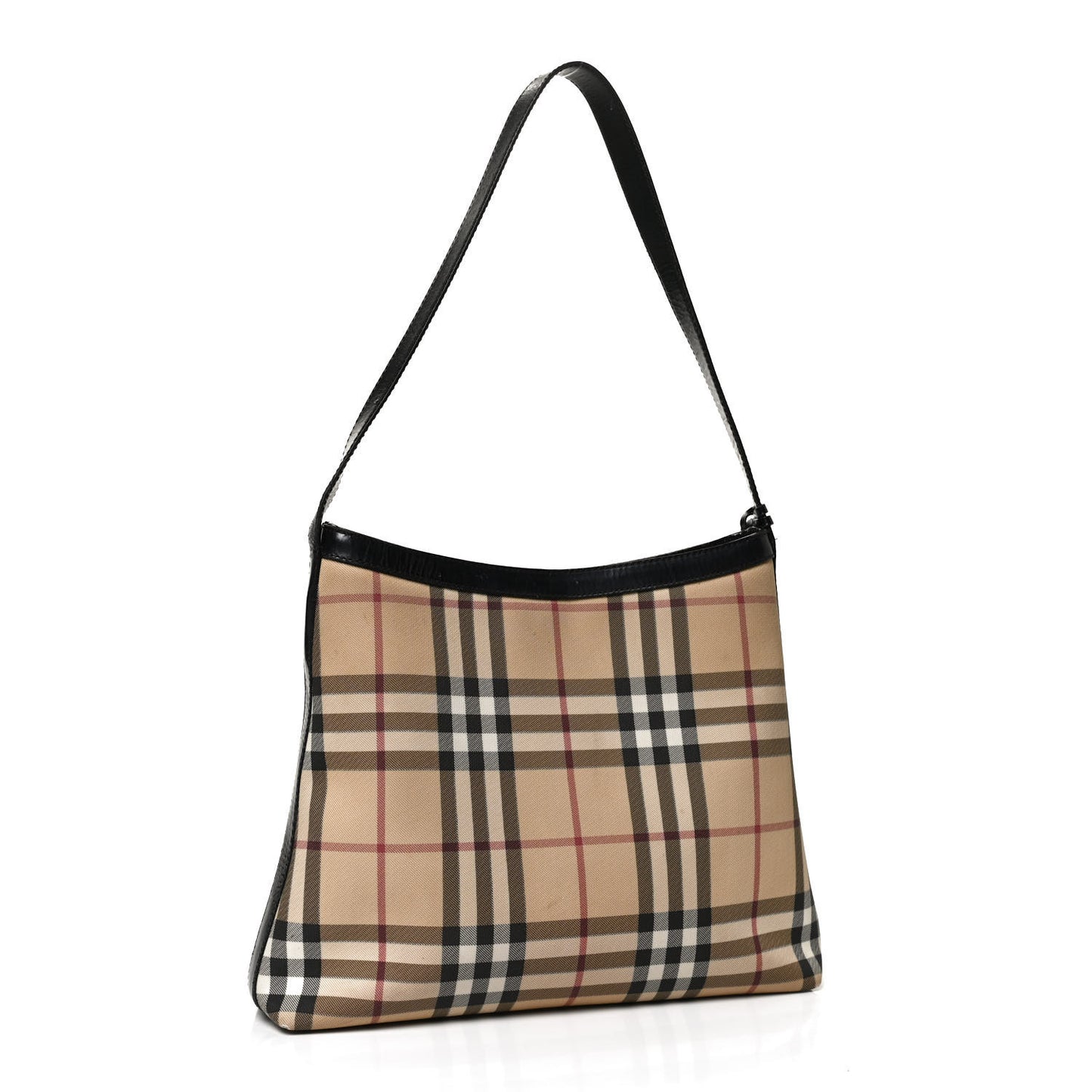 Vintage Check Shoulder Bag Black