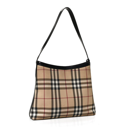 Burberry Vintage Check Shoulder Bag Black 3 of 12