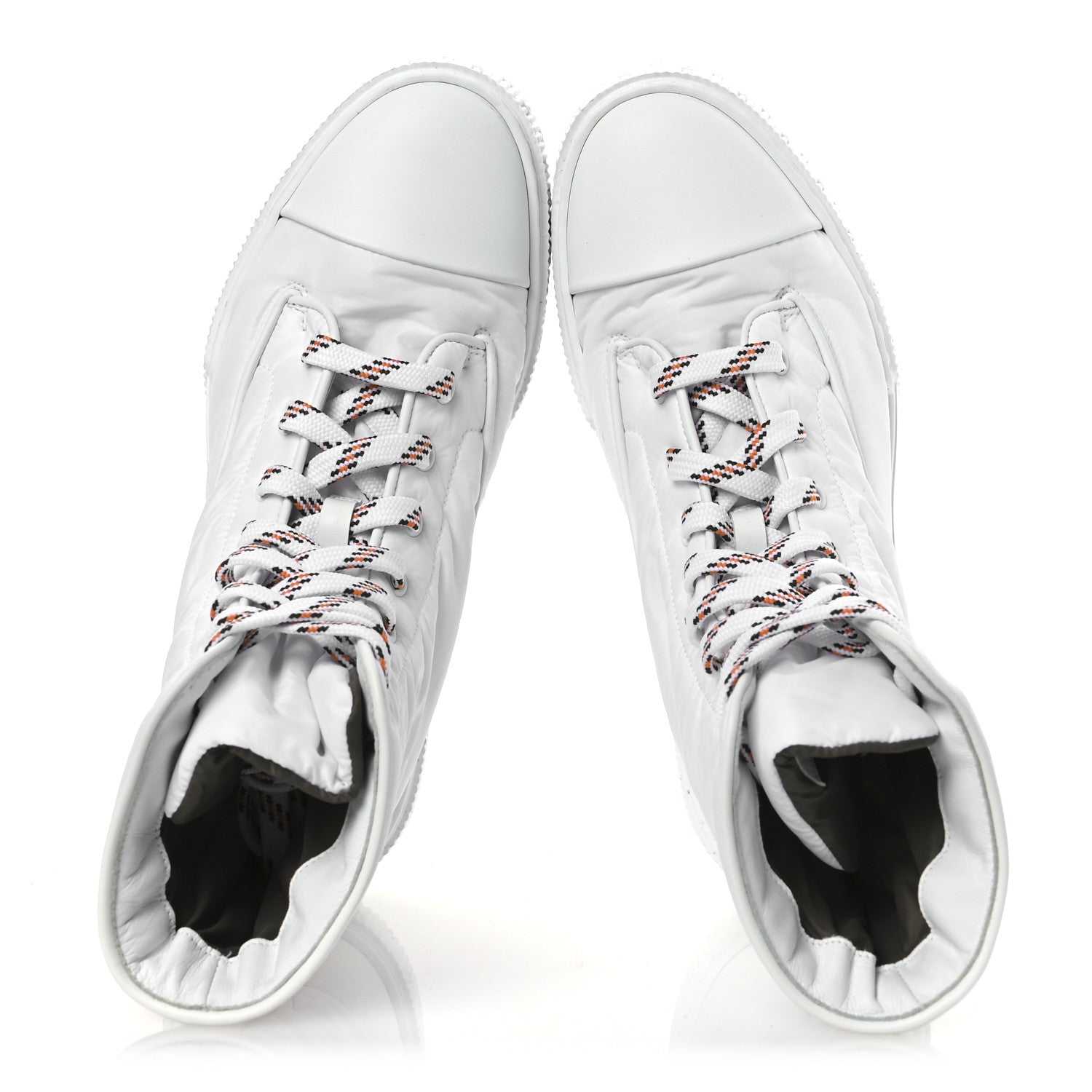 Hermes Calfskin Parachute Fresh Ankle Boots 37.5 White 2 of 12