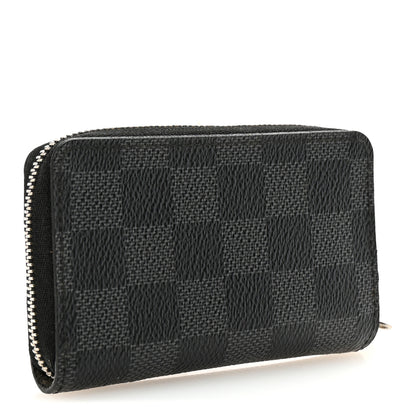 Louis Vuitton Damier Graphite Zippy Coin Purse Vertical 3 of 7