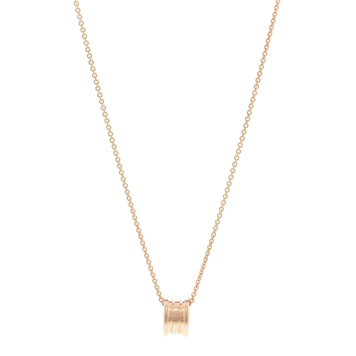 18K Rose Gold B.Zero1 Pendant Necklace
