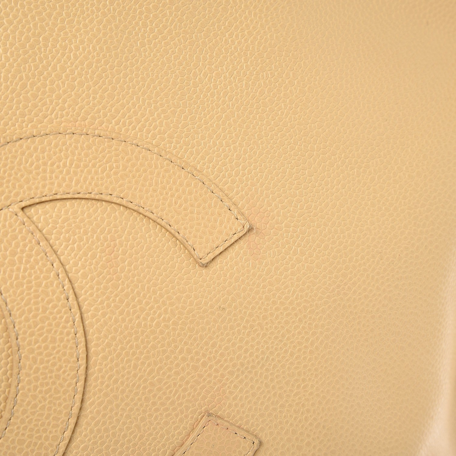 Chanel Caviar CC Tote Beige Clair 16 of 19