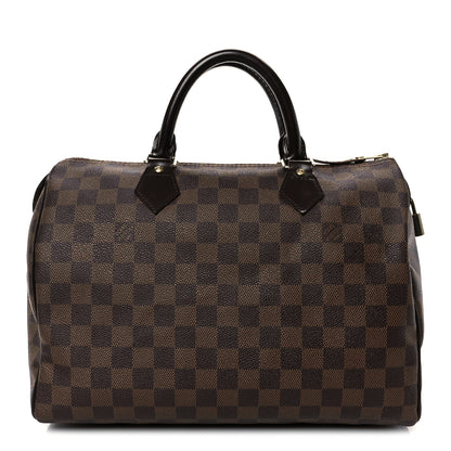 Louis Vuitton Damier Ebene Speedy 30 1 of 11