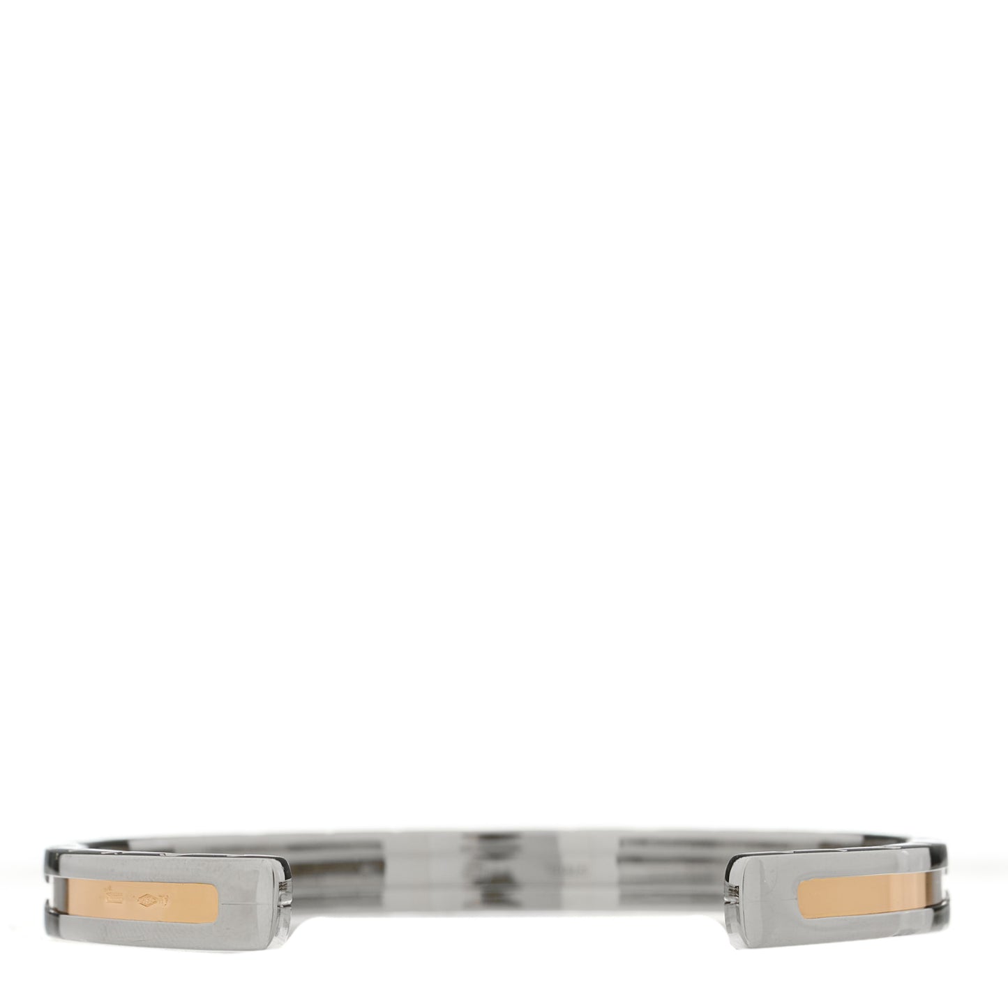 18K Rose Gold Stainless Steel B.Zero1 Cuff Bracelet S