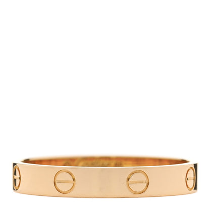 Cartier 18K Yellow Gold 3.5mm LOVE Wedding Band Ring 65 11 1 of 5