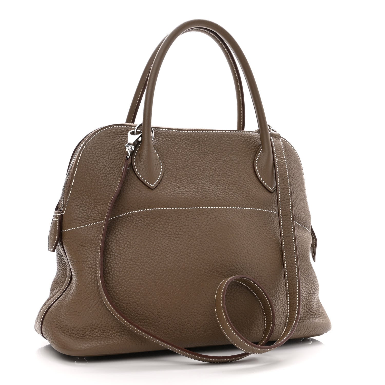 Hermes Taurillon Clemence Bolide 31 Etoupe 3 of 10