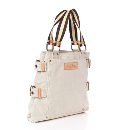 Louis Vuitton Toile Globe Shopper Cabas MM Blue 3 of 12