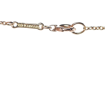 Tiffany 18K Yellow Gold 11mm Elsa Peretti Open Heart Pendant Necklace 8 of 8