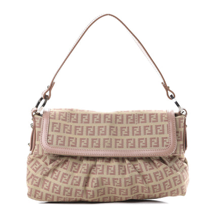 Fendi Zucchino Small Chef Shoulder Bag Rosa 1 of 11