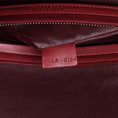 Celine Nubuck Medium Phantom Luggage Red 7 of 15