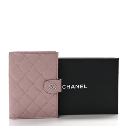 Chanel Caviar Quilted Passport Holder Light Pink 7 of 7