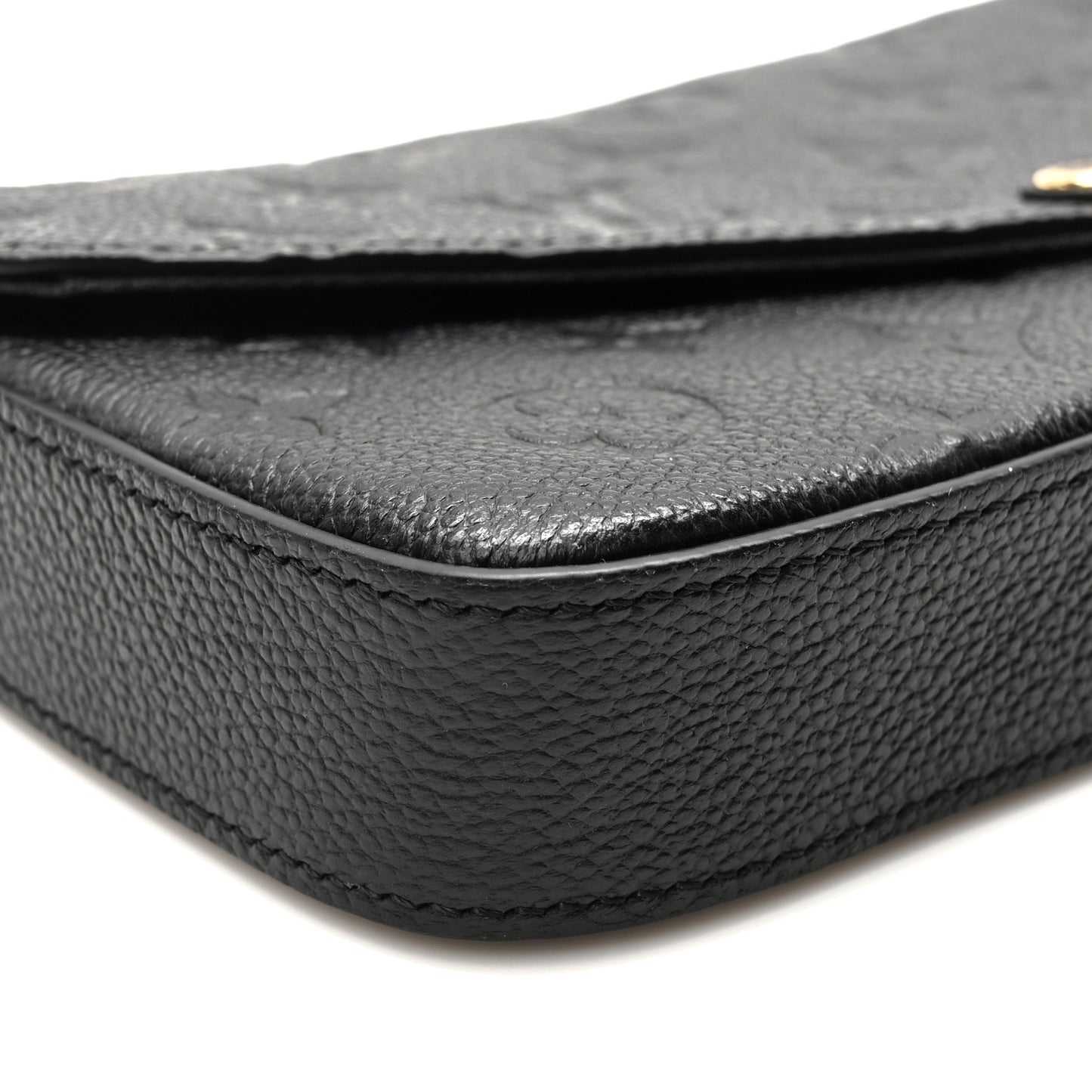 Empreinte Pochette Felicie Chain Wallet Black