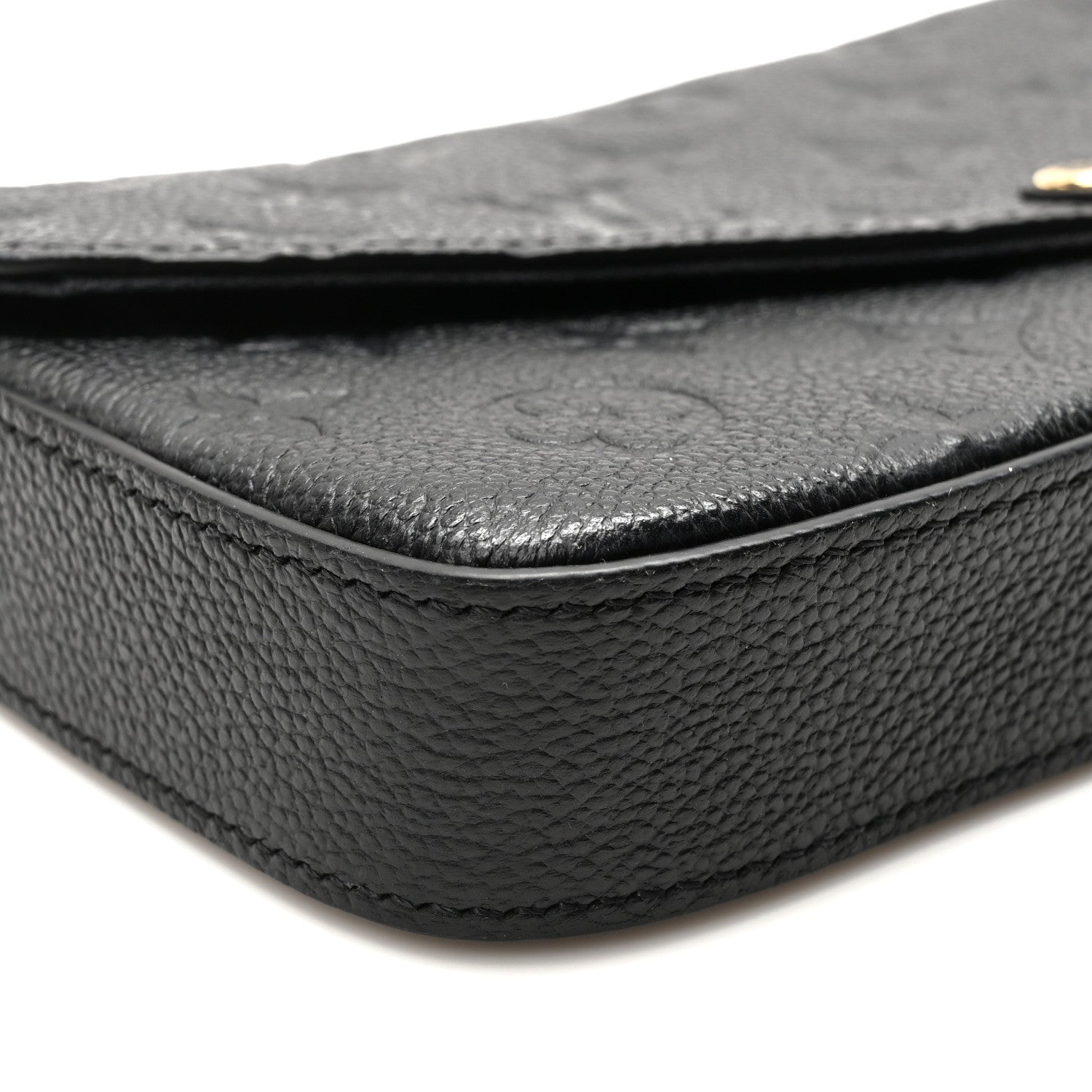Louis Vuitton Empreinte Pochette Felicie Chain Wallet Black 8 of 9