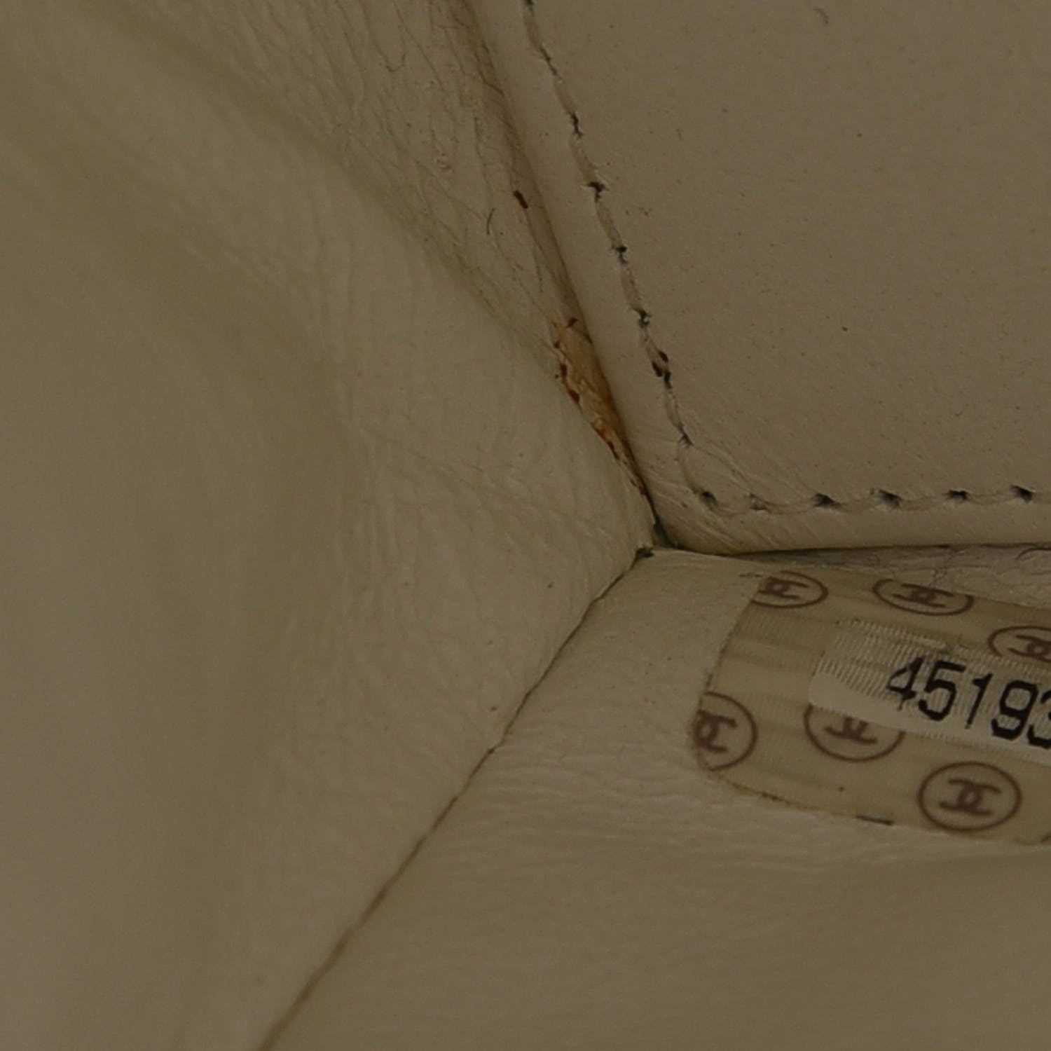 Chanel Calfskin Quilted Shopping Tote White 8 of 18