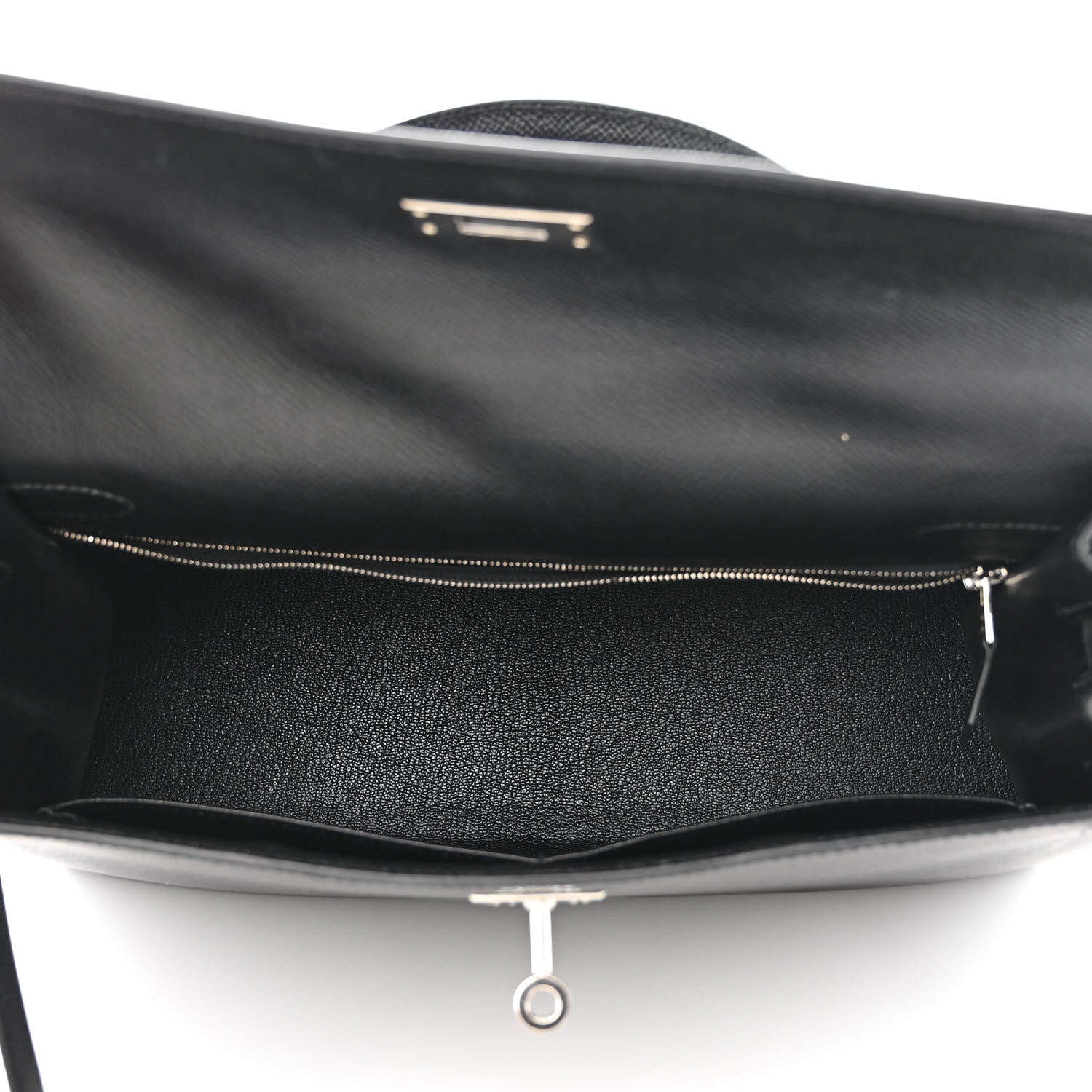Hermes Epsom Kelly Sellier 32 Black 5 of 11