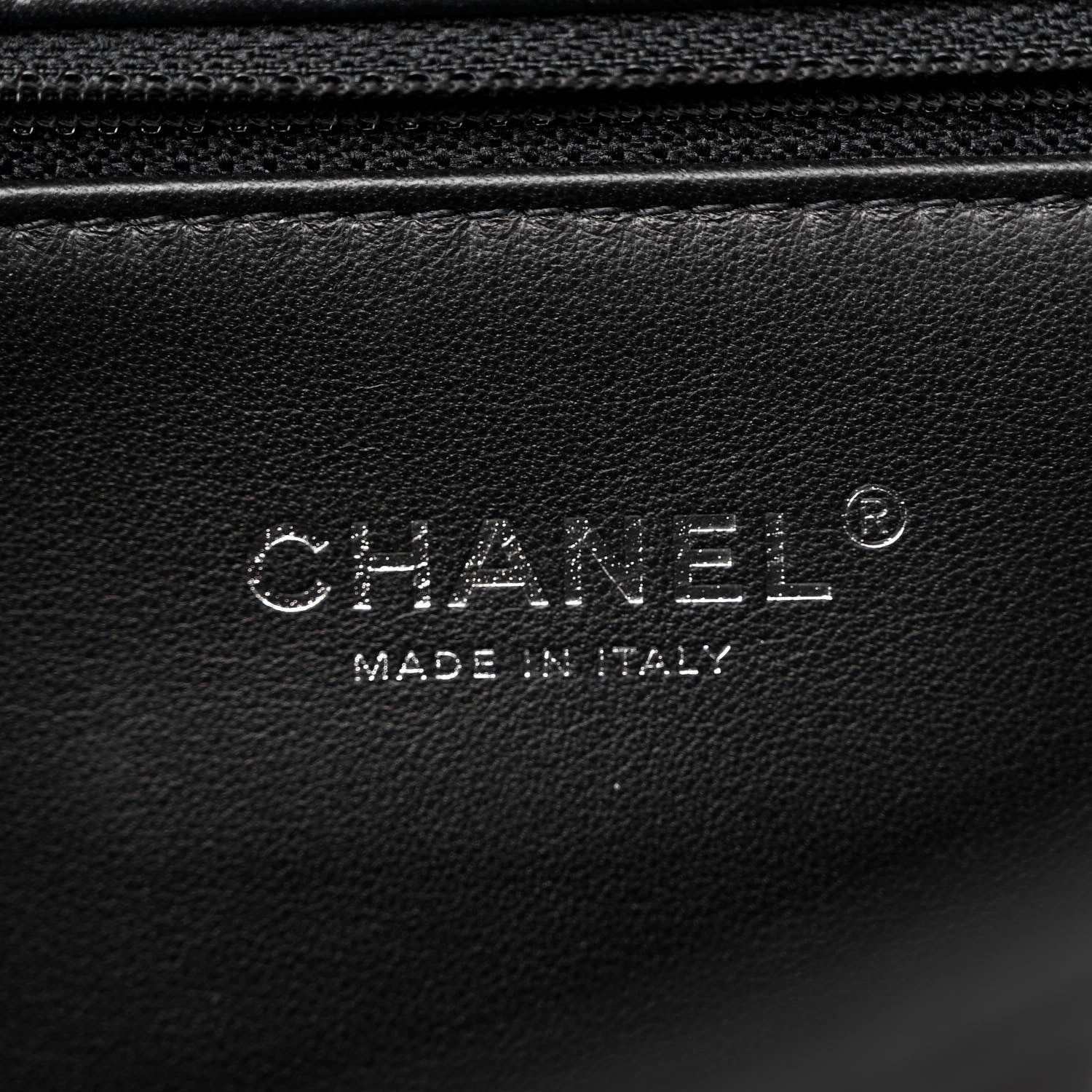 Chanel Lambskin Quilted Medium CC Filigree Flap Black 6 of 12