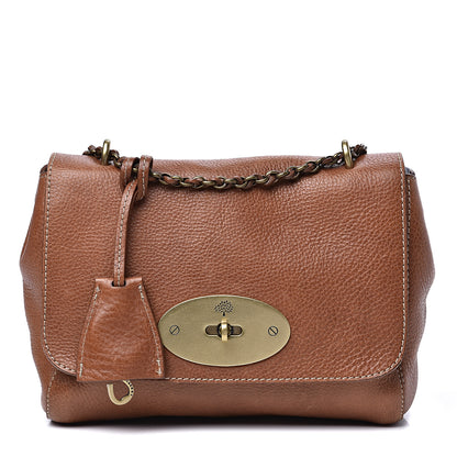 Mulberry Natural Calfskin Small Lily Flap Oak 1 of 11