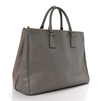 Prada Saffiano Large Galleria Double Zip Tote Argilla 3 of 13
