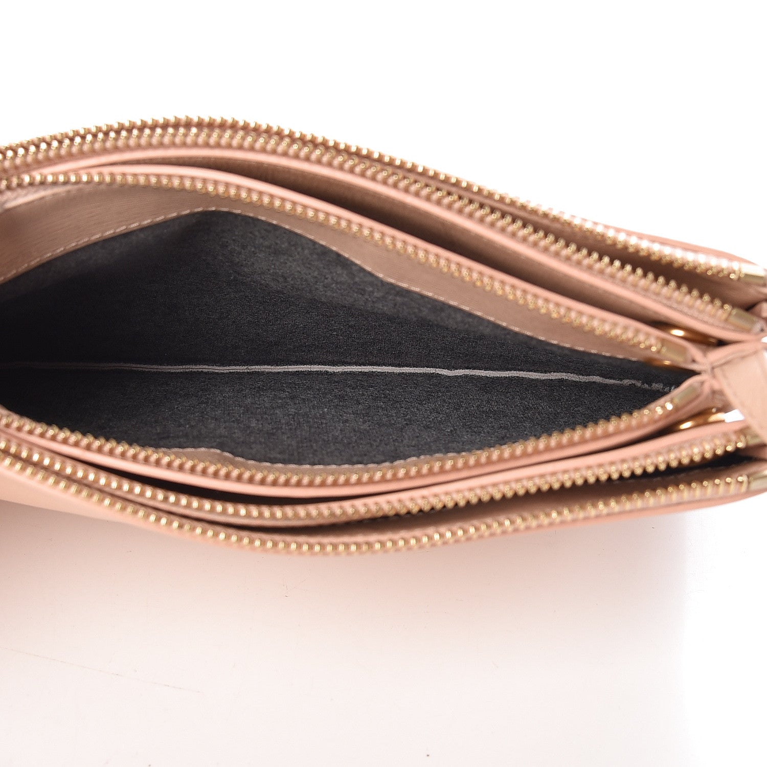 Celine Liege Calfskin Small Trio Crossbody Bag Blush 6 of 13