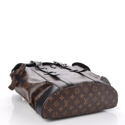 Louis Vuitton Monogram Macassar Christopher PM Backpack 4 of 7