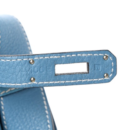 Hermes Togo So Kelly 22 Blue Jean 6 of 15