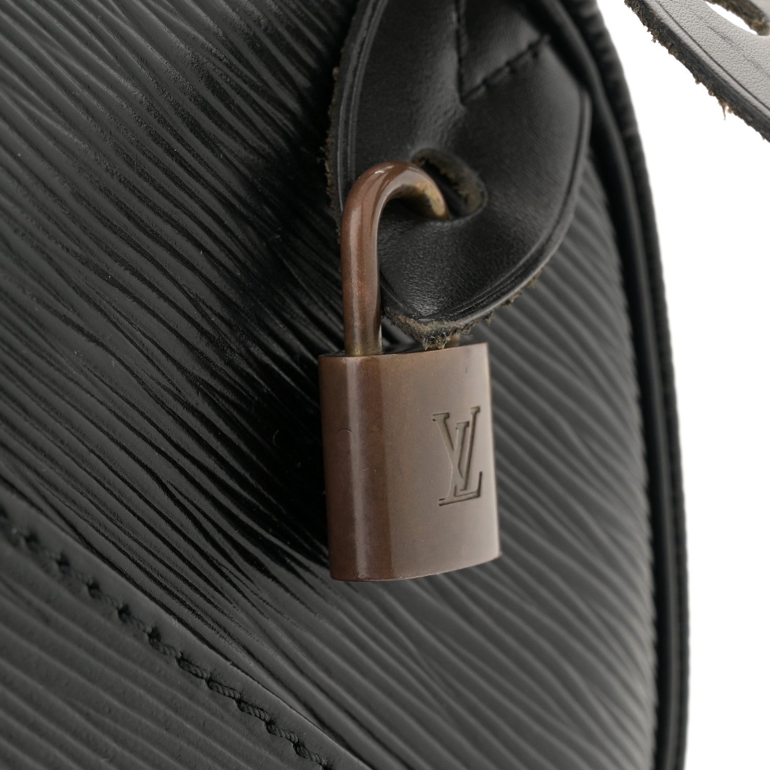 Louis Vuitton Epi Speedy 25 Black 12 of 13