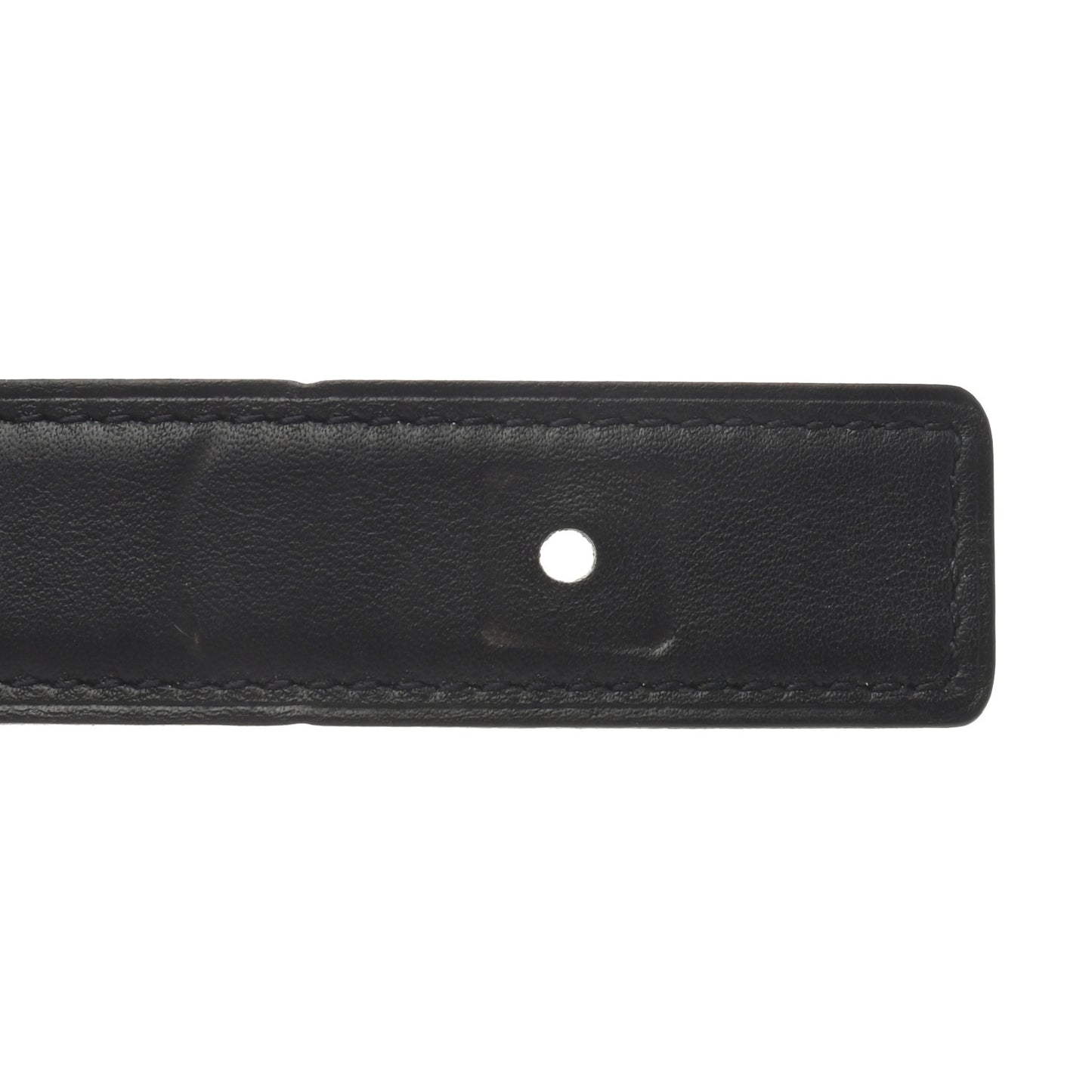 Swift Epsom 24mm Mini Medor Belt 80 Black Etoupe