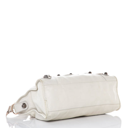 Balenciaga Agneau Giant 21 Rose Gold Hardware City White Light 4 of 26