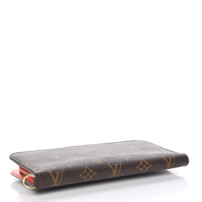 Louis Vuitton Monogram Insolite Wallet Red 4 of 8