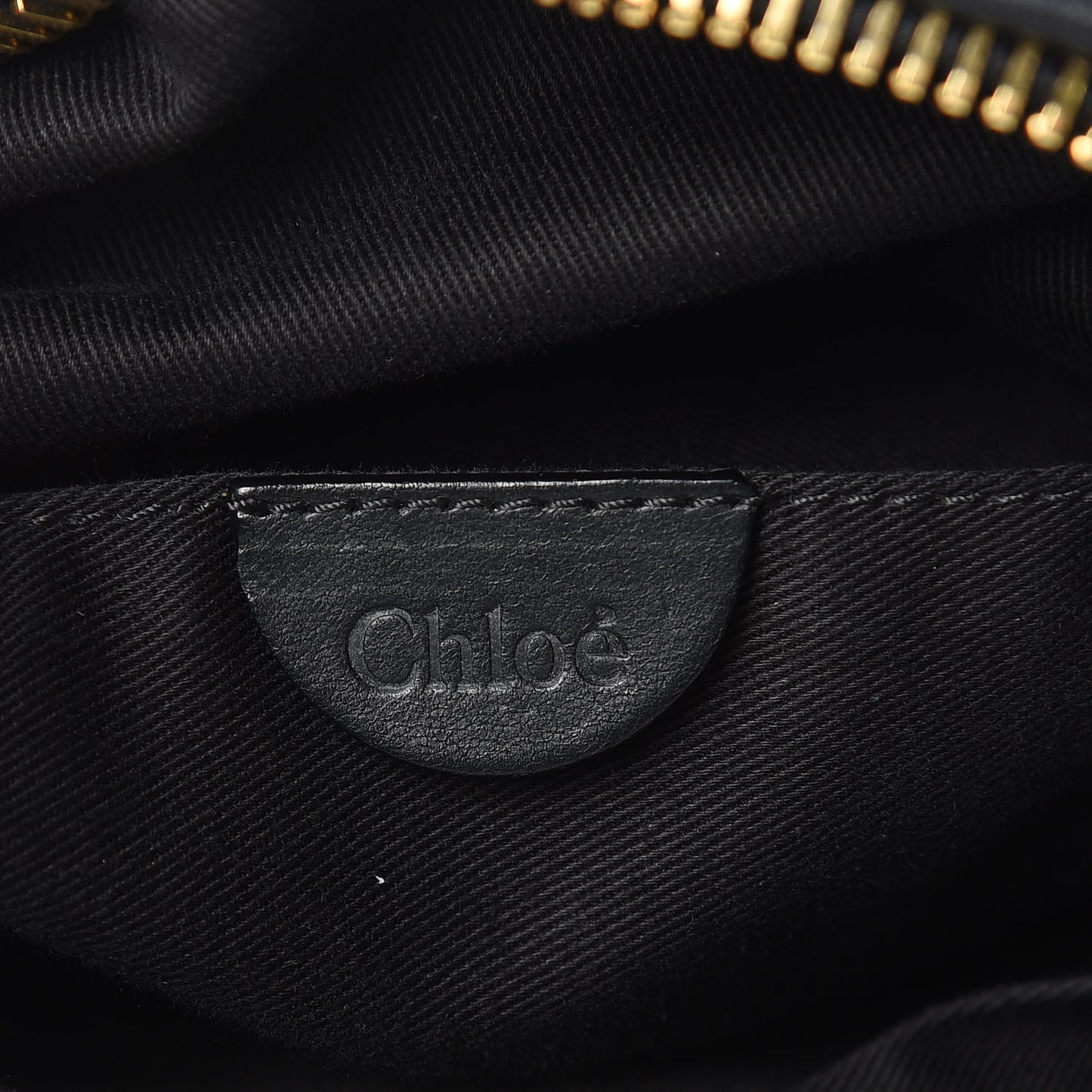 Calfskin Gabby Bucket Bag Black