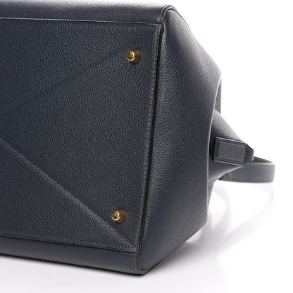 Marc Jacobs Textured Calfskin Medium Incognito Satchel Navy 7 of 7